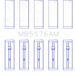 KING ENGINE BEARINGS MB5576AM025