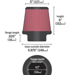 K&N ENGINEERING RU3480