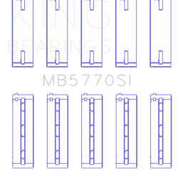 KING ENGINE BEARINGS MB5770SI