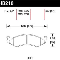 Hawk Performance HB210Y.677