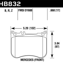 Hawk Performance HB832Z.668