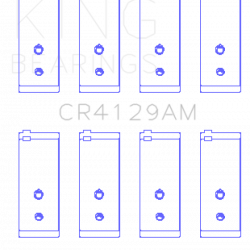KING ENGINE BEARINGS CR4129AM