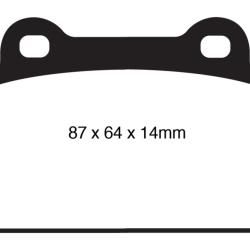 EBC Bluestuff Brake Pad Sets EBC DP51985NDX