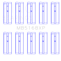 KING ENGINE BEARINGS MB5168XP