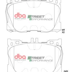 DBA SP Performance Brake Pads DBA DB15062SP