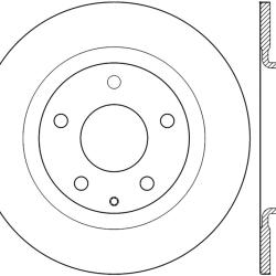 STOPTECH 12045085CRY