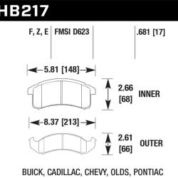 HAWK PERFORMANCE HB217F681