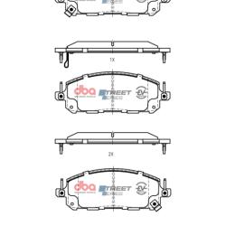 DBA Street Series Brake Pads DBA DB15226SSEV