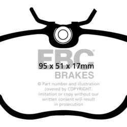 EBC Bluestuff Brake Pad Sets EBC DP5779NDX