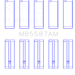 KING ENGINE BEARINGS MB5587AM