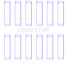 KING ENGINE BEARINGS CR6837XPSTDX