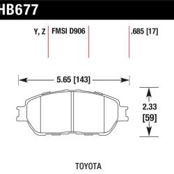 HAWK PERFORMANCE HB677Z685