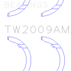 King Engine Bearings TW2009AM