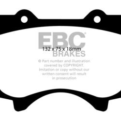 EBC Greenstuff Brake Pad Sets EBC DP61657