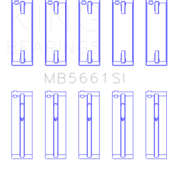 KING ENGINE BEARINGS MB5661SI