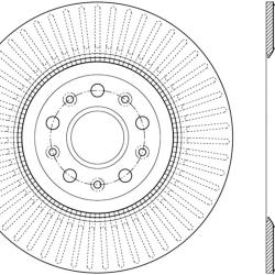 STOPTECH 12562150CRY