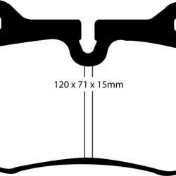 EBC Bluestuff Brake Pad Sets EBC DP51644NDX