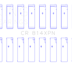 KING ENGINE BEARINGS CR814XPN010