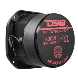 DSE Super Bullet Tweeters DS18 PRO-TW750C-4/BK