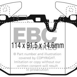 EBC Yellowstuff Brake Pad Sets EBC DP42303R