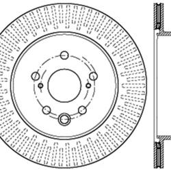 ST Slot & Drill Brake Rotors Stoptech 127.44189R