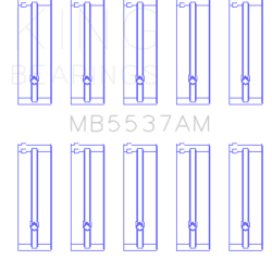 KING ENGINE BEARINGS MB5537AM05