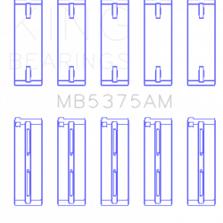 KING ENGINE BEARINGS MB5375AM025