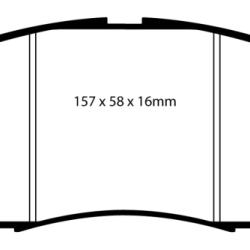 EBC Bluestuff Brake Pad Sets EBC DP51671NDX