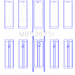 KING ENGINE BEARINGS MB5367SI05