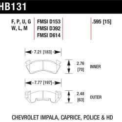 HAWK PERFORMANCE HB131U595