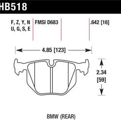 Hawk Performance HB518N.642
