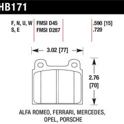 Hawk Performance HB171E.590
