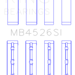 KING ENGINE BEARINGS MB4526SI