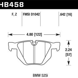 HAWK PERFORMANCE HB458Z642