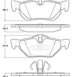 ST Sport Brake Pads Stoptech 309.12670