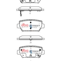 DBA Street Series Brake Pads DBA DB15254SS