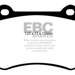 EBC Bluestuff Brake Pad Sets EBC DP51539NDX