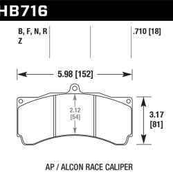Hawk Performance HB716F.710