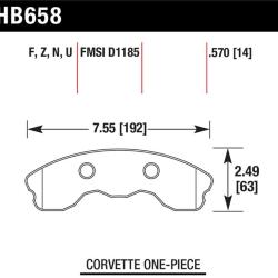 Hawk Performance HB658B.570