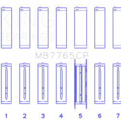 KING ENGINE BEARINGS MB7765CP
