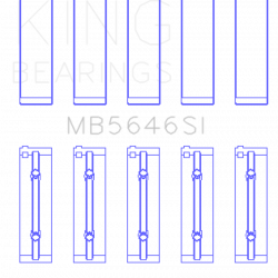 KING ENGINE BEARINGS MB5646SI