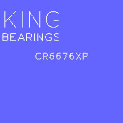 KING ENGINE BEARINGS CR6676XP