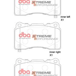 DBA XP Performance Brake Pads DBA DB1695XP