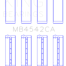 KING ENGINE BEARINGS MB4542CA