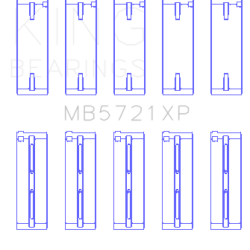 KING ENGINE BEARINGS MB5721XP