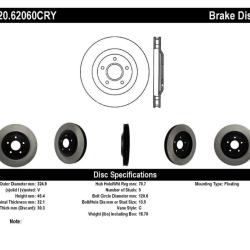 STOPTECH 12062060CRY