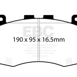 EBC Yellowstuff Brake Pad Sets EBC DP42400R