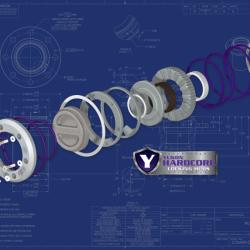 YUK Hardcore Locking Hubs Yukon Gear & Axle YHC70006