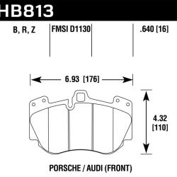 HAWK PERFORMANCE HB813Z640