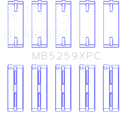 KING ENGINE BEARINGS MB5259XPC